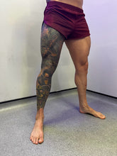 Load image into Gallery viewer, Dangerously Short Silkies / Runners (Red-Burgundy)