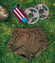 Load image into Gallery viewer, Dangerously Short Silkies / Runners (Khaki)