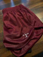 Load image into Gallery viewer, Dangerously Short Silkies / Runners (Red-Burgundy)
